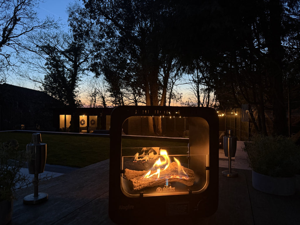 Mini Portable Outdoor Log Fire and Grill